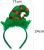 European and American Children's Hair Accessories Led Light Headdress Elf Hat Christmas Headband Halloween Funny European and American Spot Batch