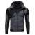 Foreign Trade Men's Clothing Multicolor Hoodie Men's Casual Sports Fake Two-Piece Zipper Hooded Sweaters Menswear