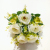 Nordic Ins Artificial Rose Wedding Bouquet Bunch Wedding Home Decoration Artificial Flower Bouquet 5 Heads Peony
