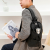 Outdoor Fashion Travel Backpack Men's Multifunctional USB Charging Chest Bag Single Shoulder Crossbody Bag