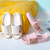 Internet Celebrity Ins Cartoon Slip-on Slippers Women's Cute Couple Interior Home Men's Soft Bottom Bath Sandals