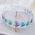 New Children's Quicksand Headband Colored Loving Heart Quicksand Head Buckle Girls' Transparent PVC Hairpin Little Girl Hair Accessories