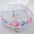 New Children's Quicksand Headband Colored Loving Heart Quicksand Head Buckle Girls' Transparent PVC Hairpin Little Girl Hair Accessories