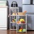 Multi-Functional Kitchen Shelf Movable Organizing Shelf