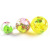 Super Cool Ribbon Elastic Ball Gold Silk Jumping Ball Flash Crystal Ball Luminous Stall Toy Luminous Toy