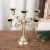 [Manufacturer Promotion] European Candlestick Wedding Props Hotel Candlelight Dinner Home Decoration Club Candle Holder