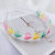 New Children's Quicksand Headband Colored Loving Heart Quicksand Head Buckle Girls' Transparent PVC Hairpin Little Girl Hair Accessories