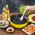22cm Multifunctional Electric Hotplate Mini Non-Stick Household Barbecue Oven Double Gear Portable