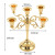 [Manufacturer Promotion] European Candlestick Wedding Props Hotel Candlelight Dinner Home Decoration Club Candle Holder