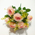 Nordic Ins Artificial Rose Wedding Bouquet Bunch Wedding Home Decoration Artificial Flower Bouquet 5 Heads Peony