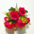 Nordic Ins Artificial Rose Wedding Bouquet Bunch Wedding Home Decoration Artificial Flower Bouquet 5 Heads Peony