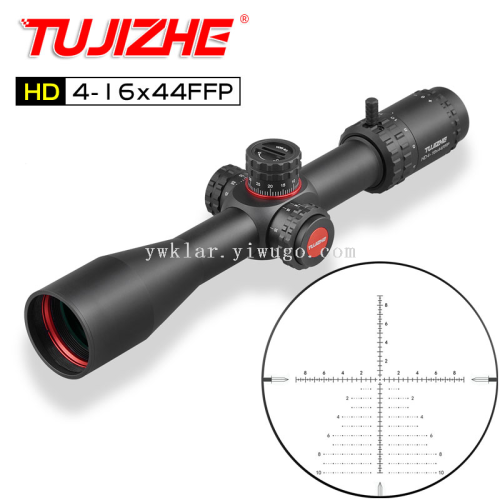 skater speed aiming 4-16/1.2-6/2-10 front hd anti-seismic metal telescopic sight