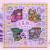 Popular 100 Pet Box-Packed Stickers Cute Cartoon Girl Waterproof Transparent Hand Account Notebook Gift Box Stickers