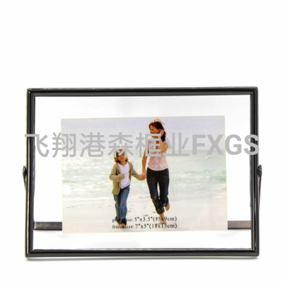 Metal plating photo frame FXGS-S12001 horizontal version