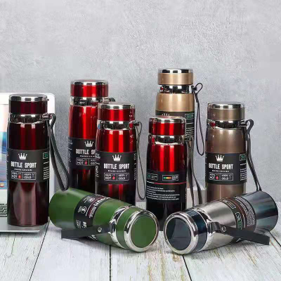 	600ml/800ml/1000ml Large Capacity Thermos Cup 304 Stainless Steel Cup Wholesale Custom Logo Thermos Cup