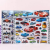 Spot Men's Bubble Sticker Dinosaur Tank Aircraft Car Self-Adhesive Stickers Toddler Reward Supplies 3D 3D Stickers