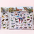 Spot Men's Bubble Sticker Dinosaur Tank Aircraft Car Self-Adhesive Stickers Toddler Reward Supplies 3D 3D Stickers
