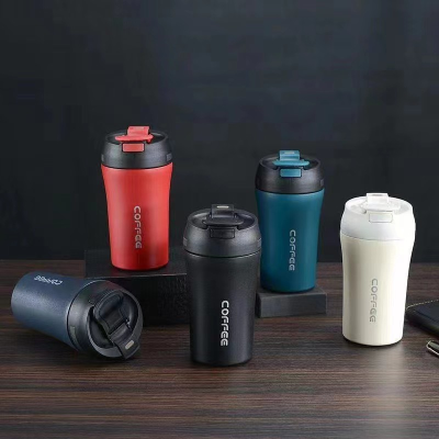 400ml Large Capacity Thermos Cup 304 Stainless Steel Cup Wholesale Custom Logo Thermos Cup