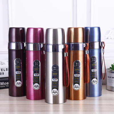 500ml Large Capacity Thermos Cup 304 Stainless Steel Cup Wholesale Custom Logo Thermos Cup