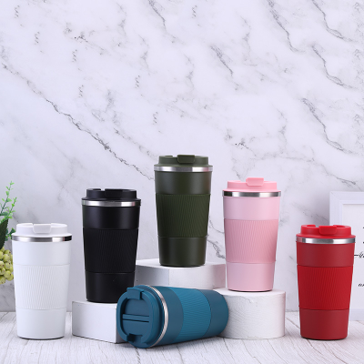 380ml/510ml Large Capacity Thermos Cup 304 Stainless Steel Cup Wholesale Custom Logo Thermos Cup