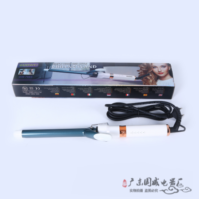2022 Foreign Trade New Thin Tapered Pointed Tube Hair Curler Digital Temperature Control Hair Curler Mini Electric Hair Curler Hair Curler
