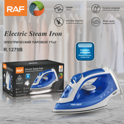 Household Steam and Dry Iron 2000W Handheld Small Portable Ironing Clothes Pressing Machines R.1279 Wholesale
