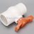 Factory WholesalePVCWater Supply Flat Screw Water Pipe Ball Valve Water Stop Ball Valve Plastic Valve