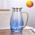 Stainless Steel Cover Glass Water Pitcher 1600ml