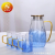 Stainless Steel Cover Glass Water Pitcher 1600ml