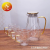 Stainless Steel Cover Glass Water Pitcher 1600ml