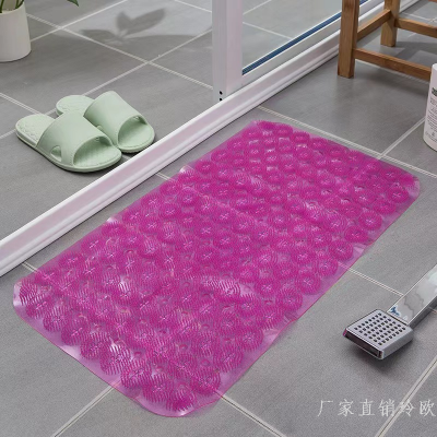 Scrubbing Brush Bathroom Non-Slip Mat Shower Mat Non-Slip Mat Mat with Suction Cup Foot Mat Massage Sole