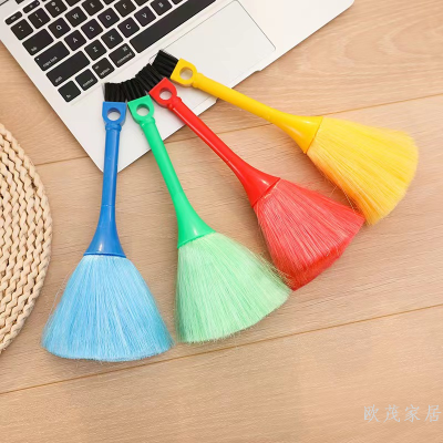 Multifunctional Computer Brush Plastic Dusting Brush Pp Desktop Brush Mini Dust Remove Brush Small Size Feather Duster