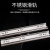 Stainless Steel Drawer Three-Section Ballistic Slide High-Grade Three-Fold Silencer Mute Track Guide Rail