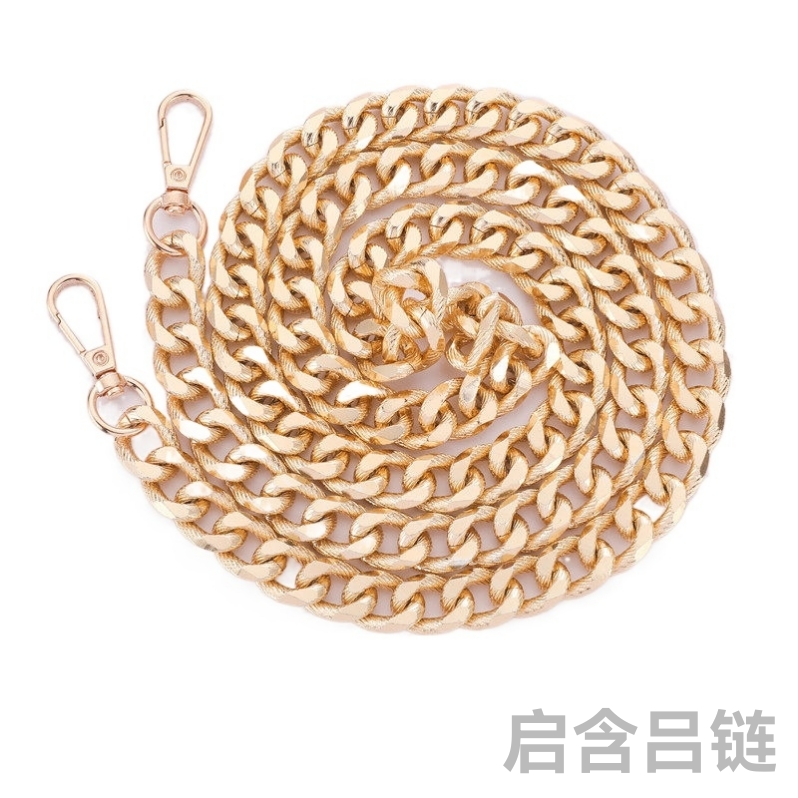 启含花纹磨铝链 饰品配件 箱包配件 服饰配件