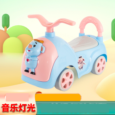 Novelty Toys Scooter Baby Swing Car Boys and Girls Scooter with Music Toys Infant Luge