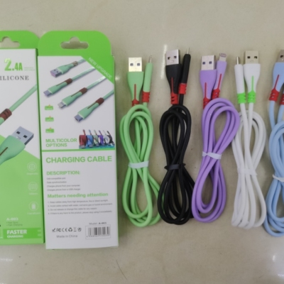 One-Meter Line Thermometer Macaron Data Cable Three Specifications Interface