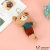 Plush Toy Cute Teddy Bear Keychain Doll Claw Machine Doll Bear Doll and Bag Decorative Ornaments Accessories