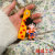 Cute Cartoon Key Button Dragon Ball Little Doll Lovely Bag Hanging Ornament Couple Small Gift