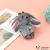 Lop Eared Rabbit Pendant Bag Ornaments Long Eared Rabbit Keychain Doll Pants Pendant Mini Claw Machine Ankle Biter
