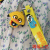 Cute Cartoon Key Button Small Yellow Duck Mickey Little Doll Lovely Bag Hanging Ornament Couple Small Gift