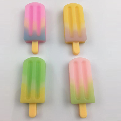 New Mini Popsicle Ice Cream Resin Simulation Small Size Candy Toy Dessert DIY Blind Bag Refridgerator Magnets Mini Resin Ornament