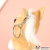 Cartoon Lying Long-Haired Pony Plush Doll Small Pendant Multi-Color Backpack Key Chain Accessories Cute Doll Ornaments