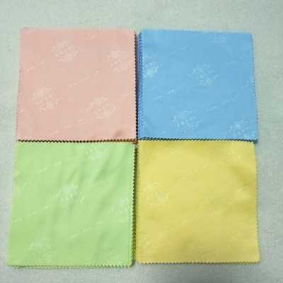 Factory Wholesale 13*13 Cheap 4 Color Flower Pin Glasses Cloth Fine Fiber Cleaning Cloth Clean Cloth Screen Cleaning Cloth