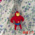 Cute Cartoon Key Button Muscle Marvel Series Little Doll Lovely Bag Hanging Ornaments Couple Small Gifts