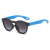 Children's Sunglasses Factory Personality Boys and Girls Sun-Resistant Sunglasses Baby Sunglasses Outdoor All-Matching 