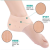 Silicone Heel Protective Cover Moisturizing and Anti-Chapping Cracked Heel Repair Sheath Heel Foot Protector Insole Comfortable