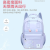 One Piece Dropshipping Fashion Multi-Color Student Large Capacity Schoolbag Burden Alleviation Backpack