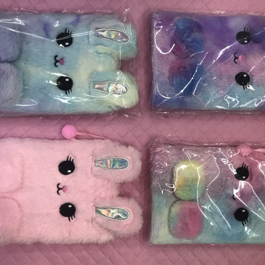 厂家直销A5笔记本可比小白兔绣花定制时尚创意记事本