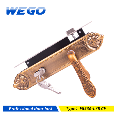 Factory direct sales, spot supply, high-quality foreign trade indoor door locks, exported to Africa and the Middle East