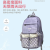 2022 Korean Style Plaid Student Schoolbag Portable Burden Alleviation Backpack Wholesale